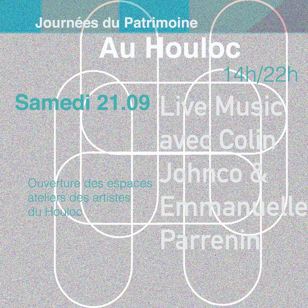 JOURN&Eacute;ES DU PATRIMOINE AU HOULOC flyer